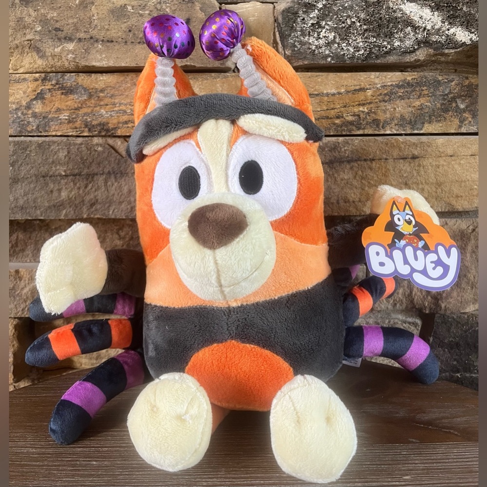 Bluey Halloween Spider Plush Toy
